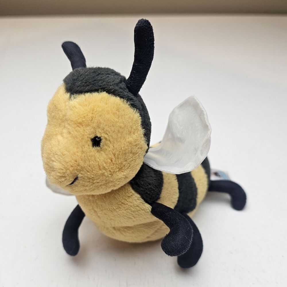 Jellycat Brynlee Bee Bumblebee Plush Stuffed Animal Yellow/Black Small Retired